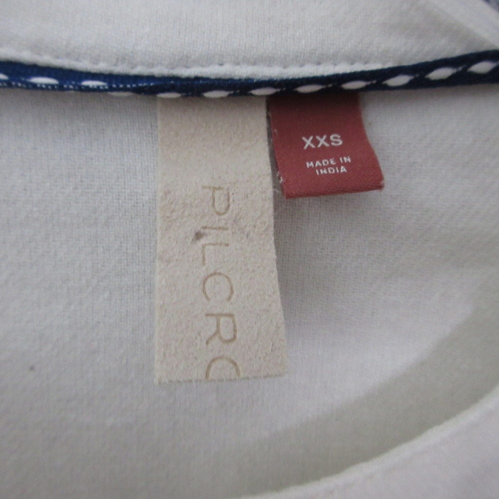 Pilcro Top Eyelet Embroidered Oversized Cottage Core Peasant Victorian Boho READ - Picture 4 of 12